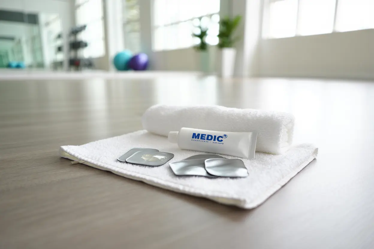 Électrodes et gel conducteur