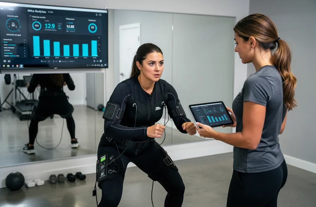 Entraînement EMS avec coach et monitoring