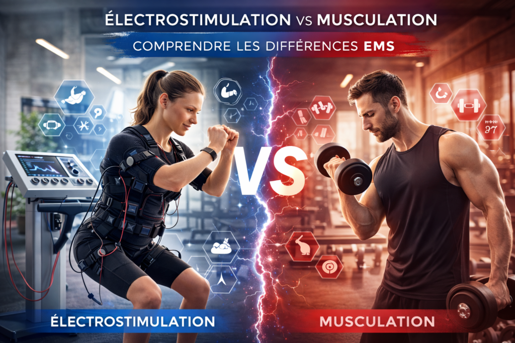 Électrostimulation vs musculation