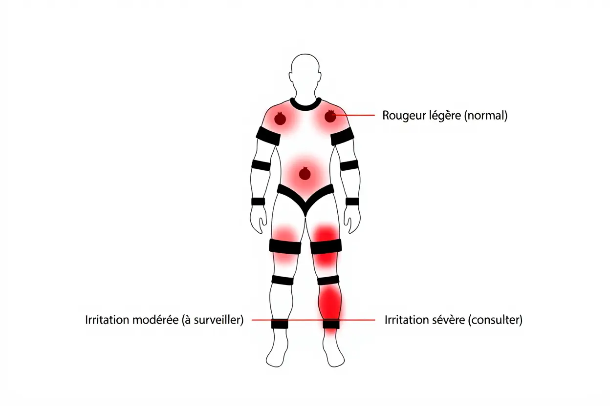 Guide des irritations cutanées