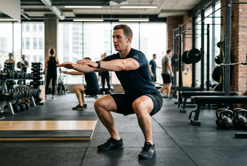 Exercice de squat pour renforcer ses muscles