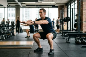 Exercice de squat pour renforcer ses muscles